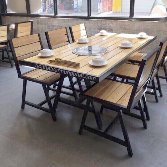 bộ bàn ghế nhà hàng