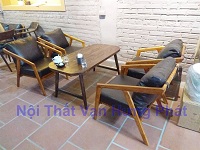 Bộ bàn ghế sofa cafe SF13 - Sofa Katana